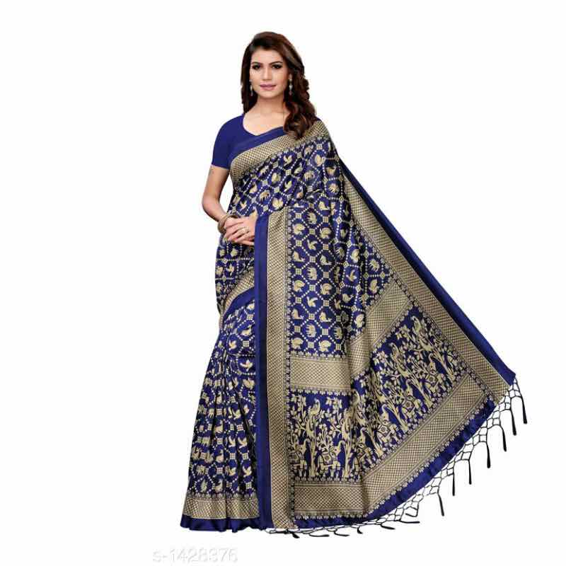 Inaaya Pretty Mysore Silk Sarees with Blouse Vol 3-0002