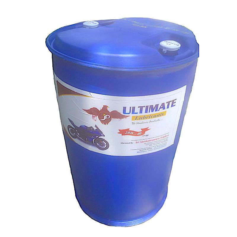 Engine Oil for 2 Wheeler JP Ultimate Lubricants 20W-40 SN Grade 210 Litres